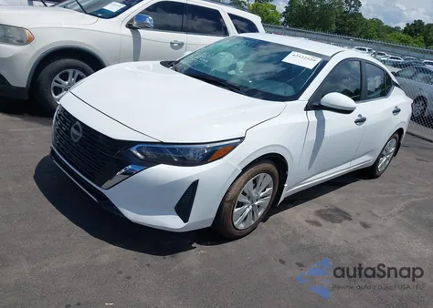 2025 Nissan Sentra S z USA, uszkodzony, nr VIN 3N1AB8BV4SY266039